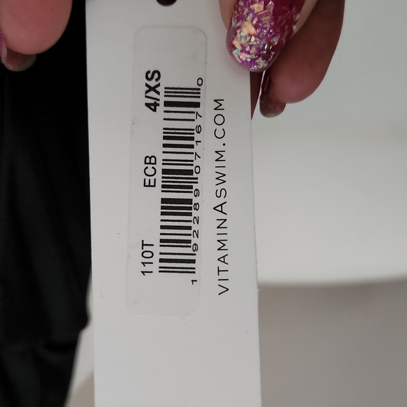 **HP**Nwt Vitamin A Zuri Bralette Bikini Top - Picture 10 of 13